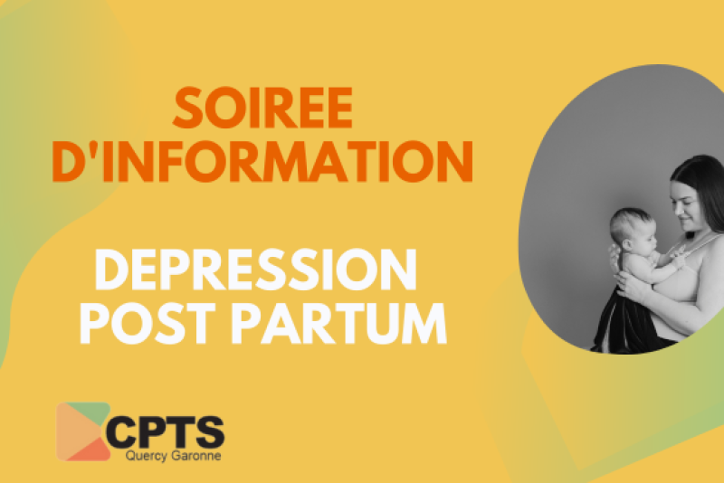 Soirée de sensibilisation à la dépression du post-partum 